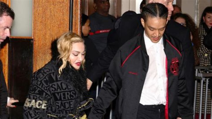 Madonna, 61, Gets A Helping Hand From BF Ahlamalik, 25, After Returning To The Stage Post-Knee Injury