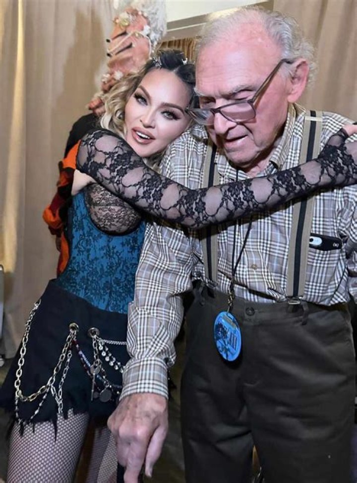 Madonna, 65, Shares Rare Photo of Her Father Silvio, 92, Amid Celebration Tour