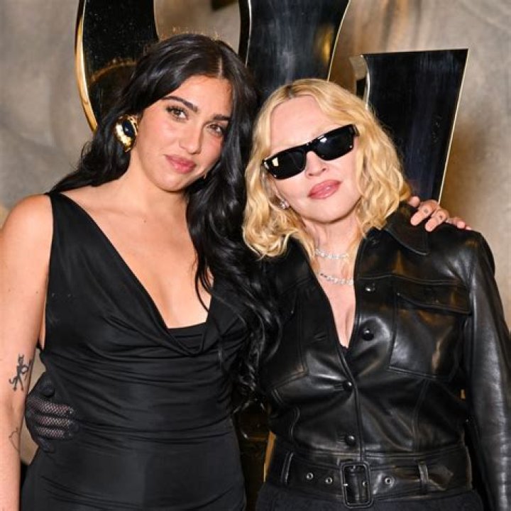 Madonna’s Daughter Lourdes Leon Wears Lacy Red Lingerie & Fishnets In New Savage X Fenty Ad