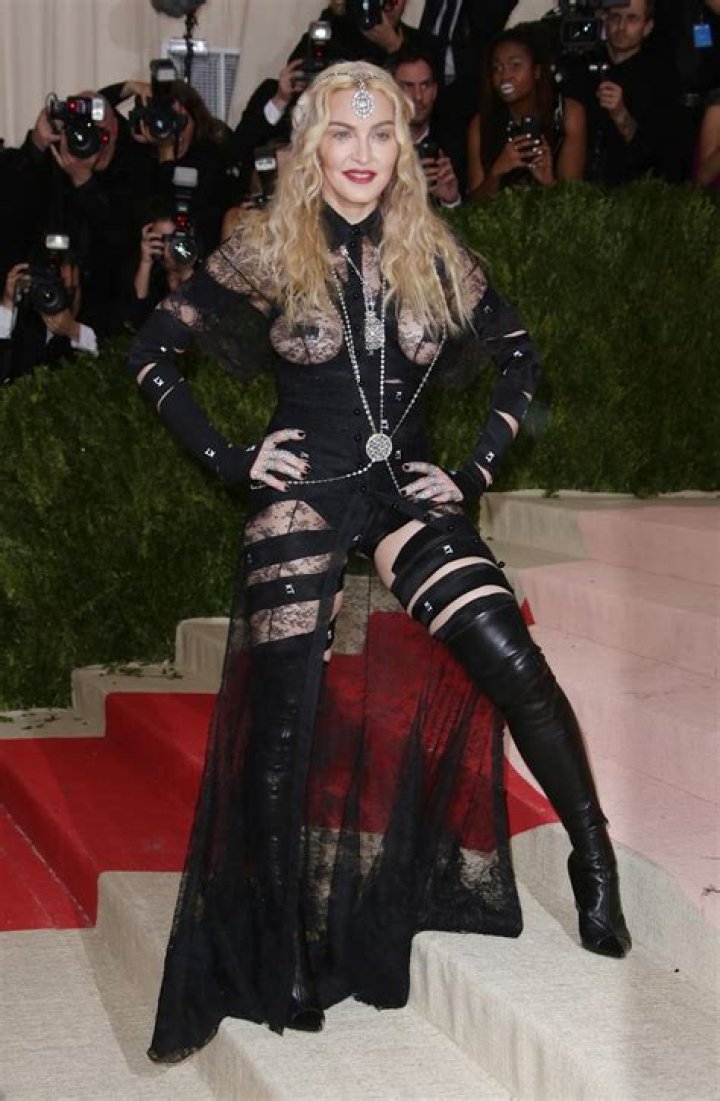 Madonna Wears Sheer Mesh Top By Jean Paul Gaultier: Pic – Hollywood Life