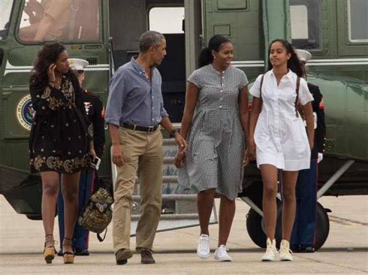 Malia Obama, 24, Rocks Denim Shorts On Casual Coffee Run With Friend After Sister Sasha’s Graduation