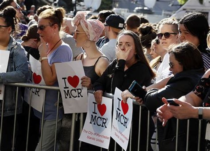 Manchester Attack Vigil — Photos