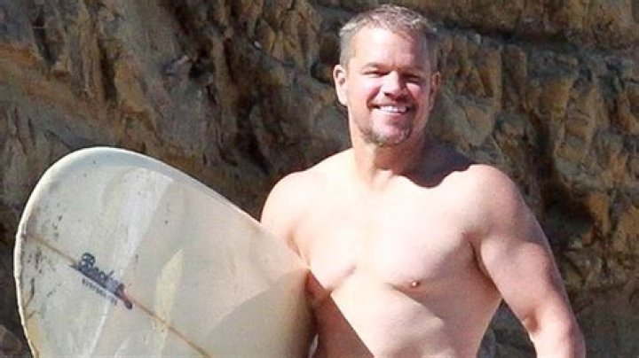 Matt Damon, 49, Goes Shirtless During Fun Family Beach Day With Wife & Daughters – Pic