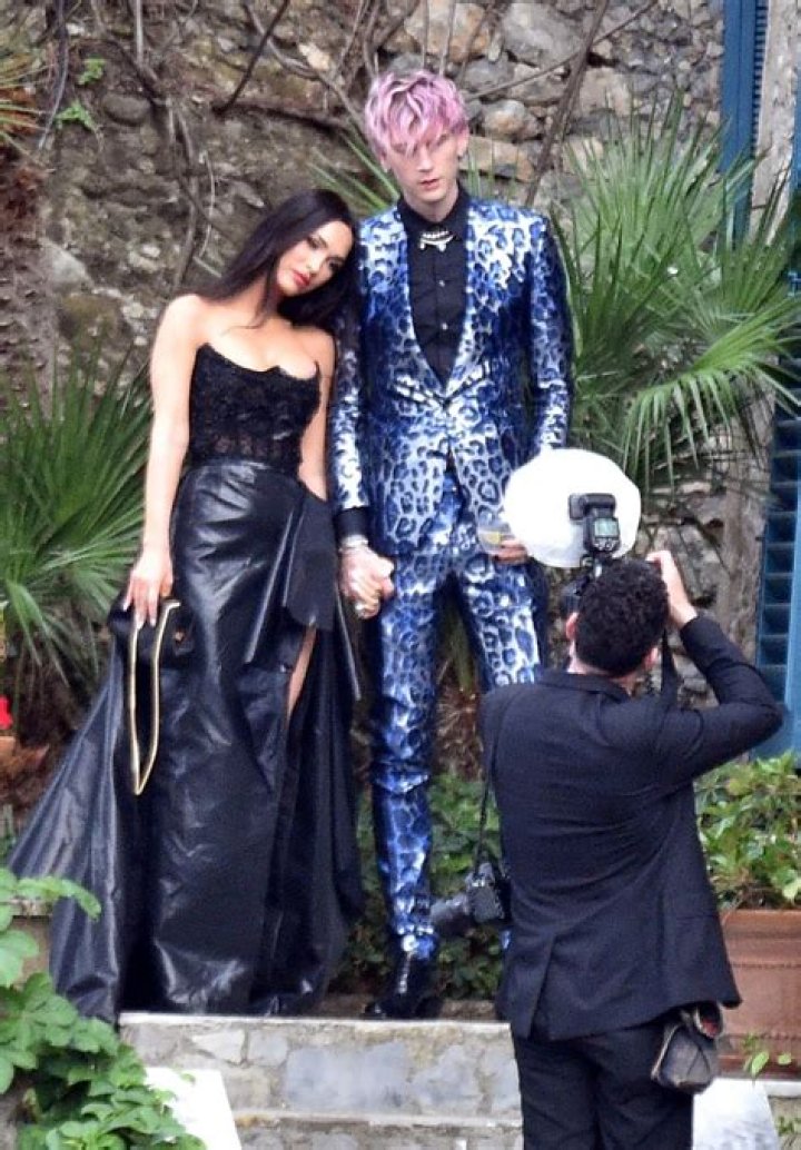 Megan Fox, Machine Gun Kelly & More Stars Attend Kourtney & Travis’ Wedding: Photos