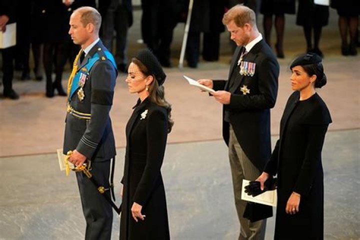 Meghan Markle & Kate Middleton Reunite To Support Harry & William At Queen’s Memorial