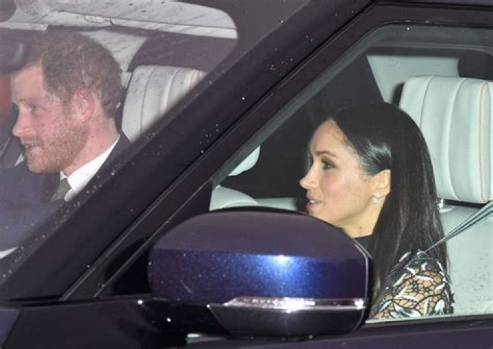 Meghan Markle & Prince Harry Attend The Queen’s Annual Pre-Christmas Lunch — 2017 Photos