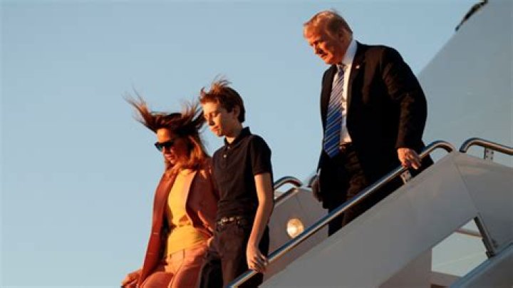 Melania Pushes Past Trump In Awkward Airport Arrival 2 Days Before Stormy Daniels Interview