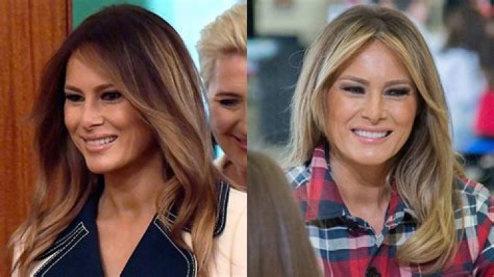 Melania Trump Mocked After Debuting Blonder Hairdo: She’s ‘Grabbed Donald’s’ Hair Dye