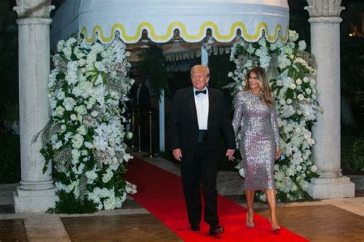 Melania Trump’s $4K Dress In Mar-a-Lago: Why Did She Wear Red?