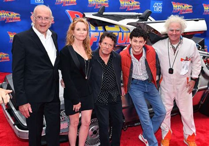 Michael J. Fox Reunites With Christopher Lloyd At ‘Back To The Future’ – Hollywood Life