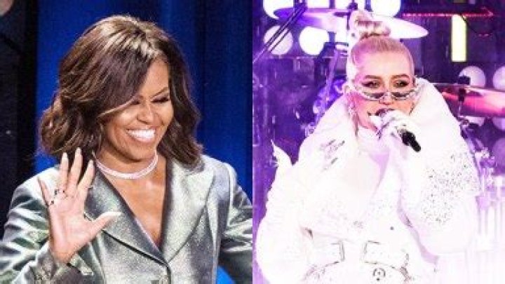 Michelle Obama Dances With Twerker At Christina Aguilera’s Vegas Show: Watch