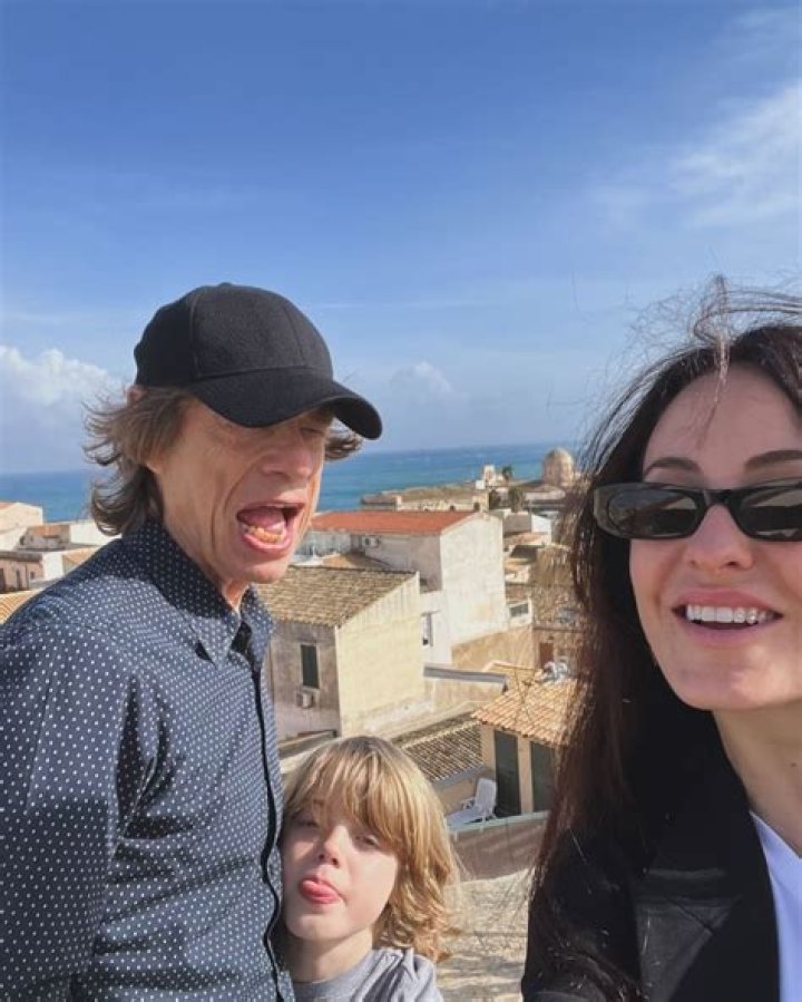 Mick Jagger’s Son, 22, Towers Over Dad & Rocks Britney Shirt On Day Out With Rocker