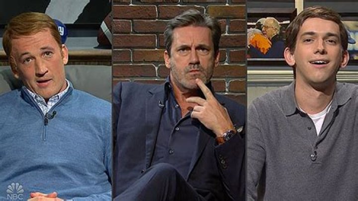 Miles Teller As Peyton Manning In Cold Open With Jon Hamm – Hollywood Life