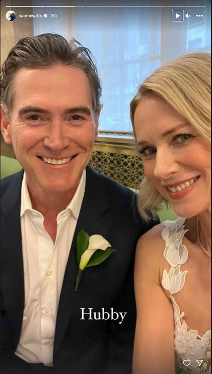 Naomi Watts & Billy Crudup Spark Marriage Rumors By Wearing Matching Gold Bands: Photos