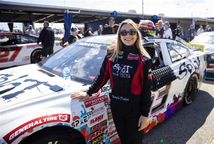 NASCAR’s Natalie Decker Angrily Rips Spencer Boyd’s Hat Off His Head After He Causes Her To Crash