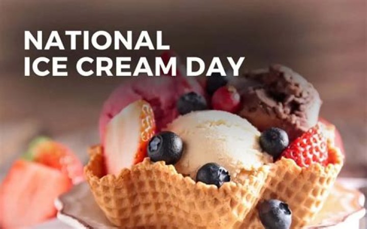National Ice Cream Day 2018 — Pics