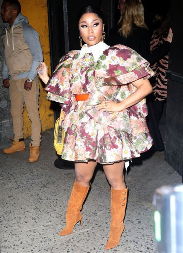 Nicki Minaj Poses With Adorable Son, 8 Months, In Fendi Sweatsuit — See Cute Pics