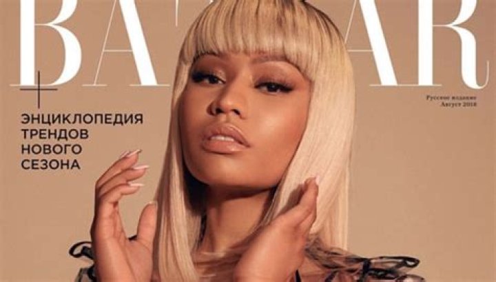Nicki Minaj’s ‘Harper’s Bazaar’ Russia Cover Gets Bad Fan Reactions – Hollywood Life