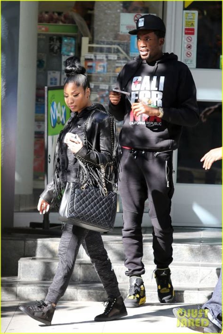 Nicki Minaj Straddles Meek Mill In Lingerie — Sexy New PDA Pics