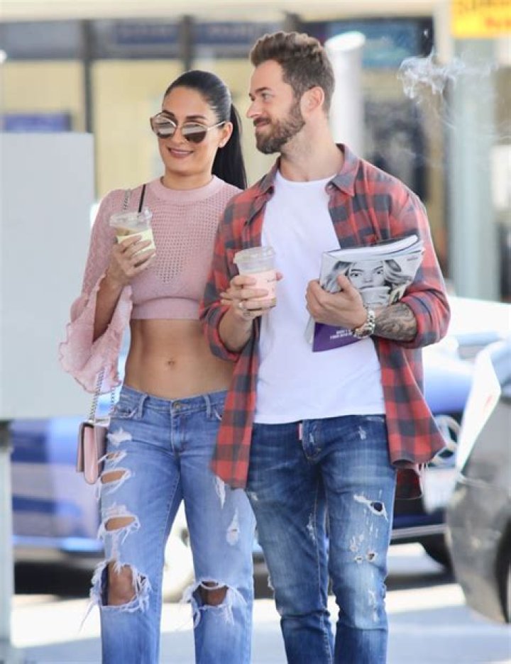 Nikki Bella & Artem Chigvintsev Cuddle Newborn Son Matteo In New Pics – Hollywood Life