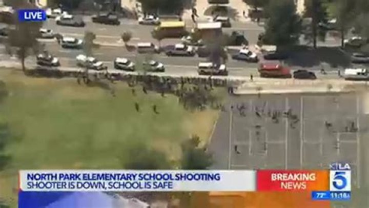 North Park Elementary School Shooting In San Bernardino — Pictures