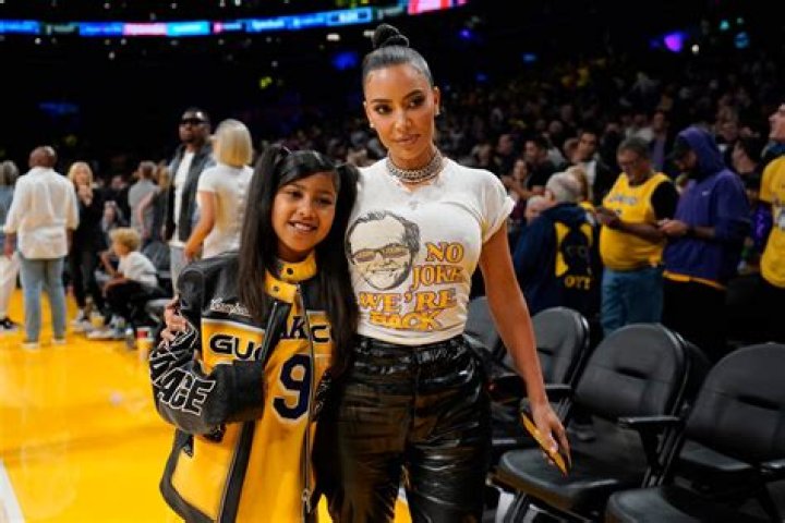 North West, 8, Uses $250 Versace Basketball Heading To Game With Mom Kim Kardashian: Photos