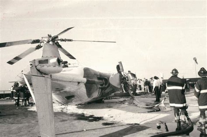 NYC Helicopter Crash — PICS