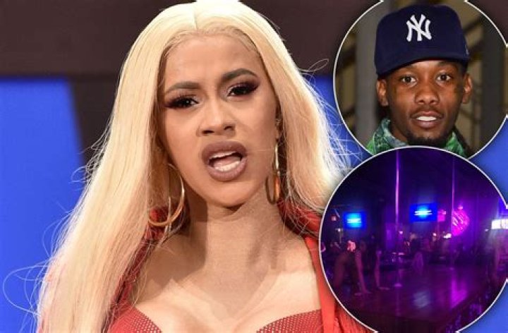 Offset In Club Fight Over Cardi B After She Gets Champagne Sprayed – Hollywood Life