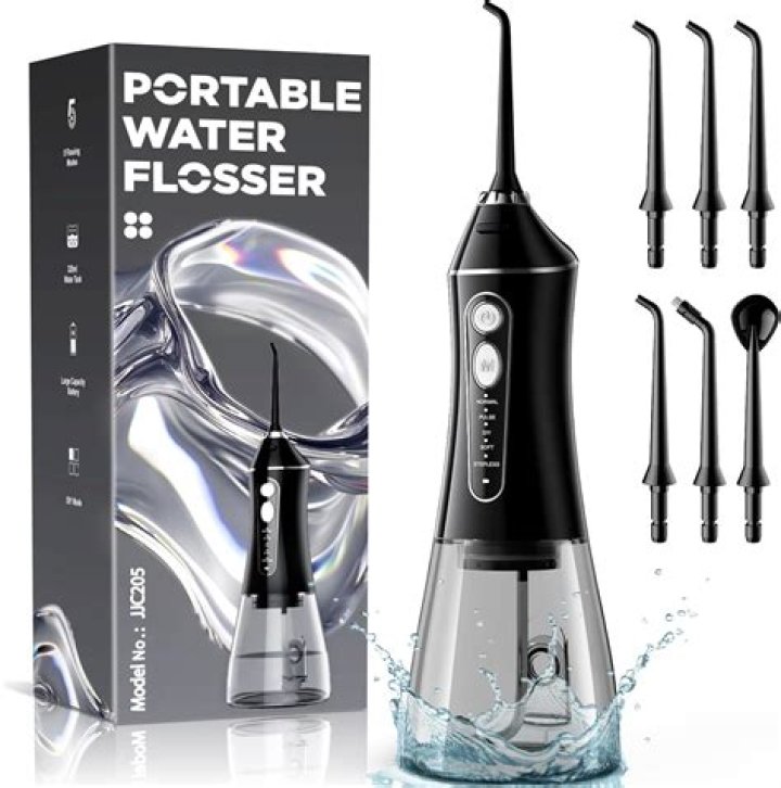 Over 46,800 People Swear By This Electric Flosser For Whiter Teeth & Fresher Breath
