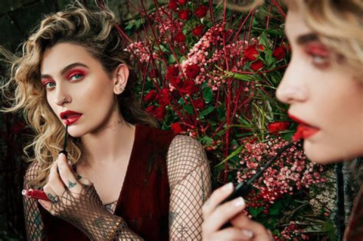 Paris Jackson’s Fishnet Top In KVD Beauty Campaign: Photos – Hollywood Life