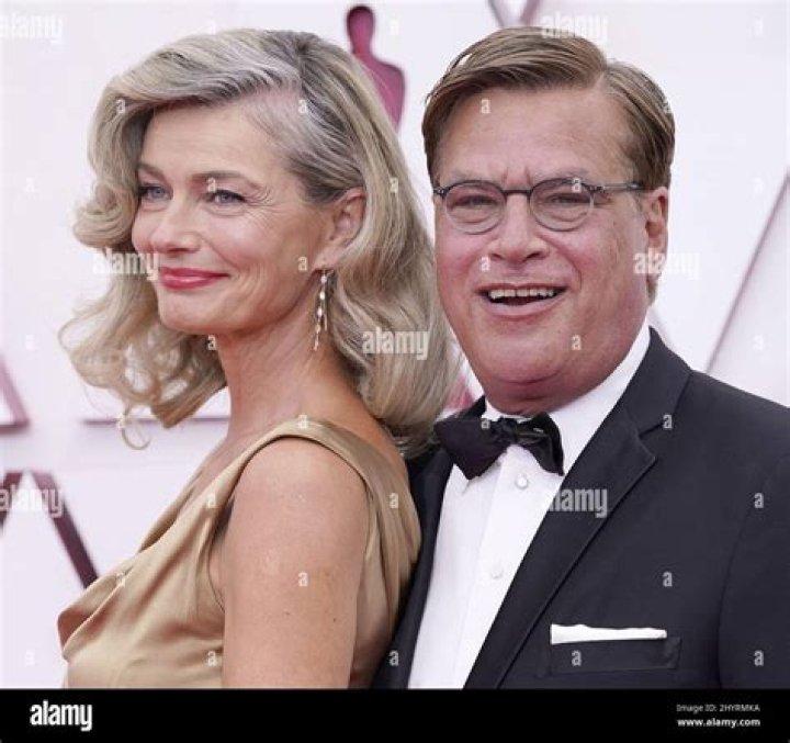 Paulina Porizkova & Aaron Sorkin Kiss In 1st PDA Photos Since Going Public With Romance