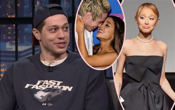 Pete Davidson Gushes Over Ariana Grande Topless Pic As Ex Mac Miller Sings About Lost Love