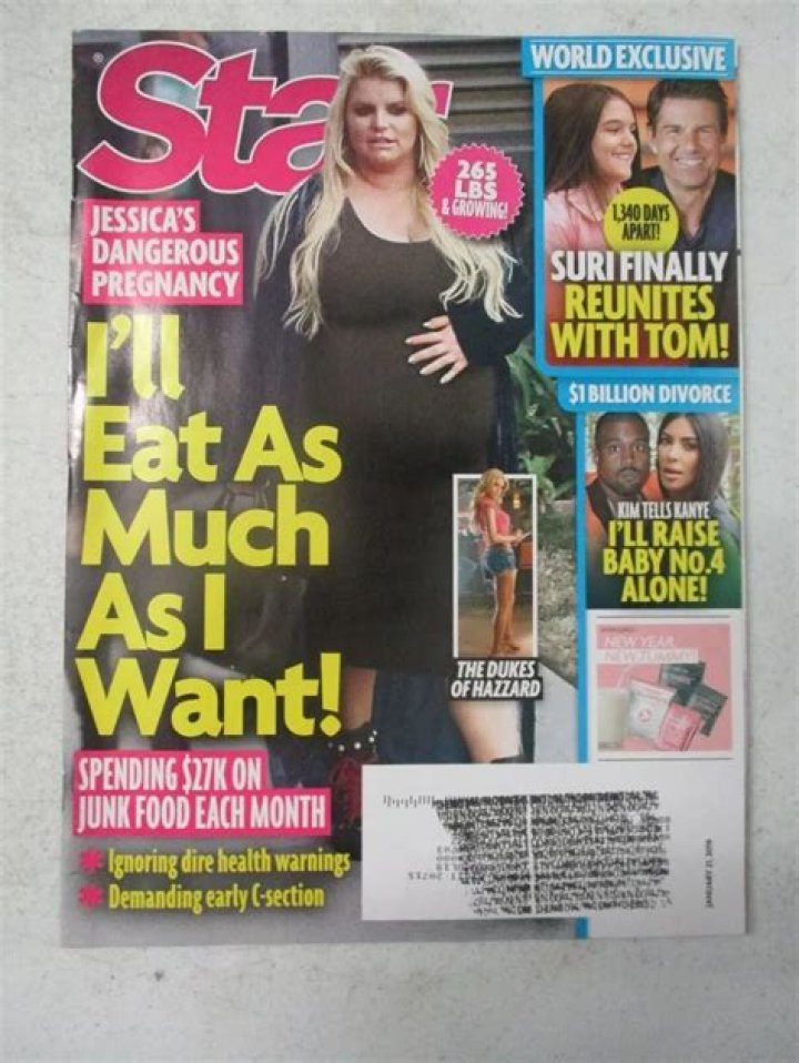 [PICS] Jessica Simpson ‘Fat,’ Pregnant, & Naked In ‘Elle’ Magazine – Hollywood Life