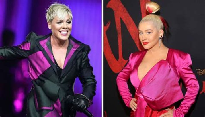 Pink Claps Back After Being Accused Of Shading Christina Aguilera: ‘Y’all Are Nuts’