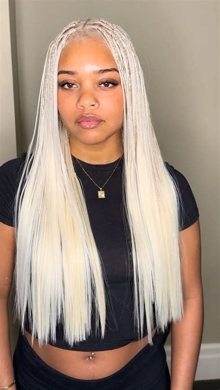 Platinum Blonde Braids On October Issue – Hollywood Life