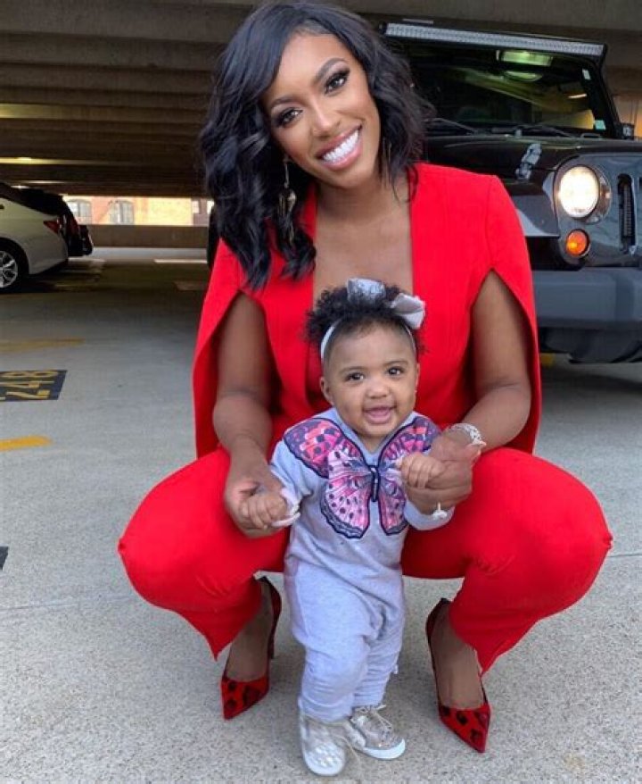 Porsha Williams’ Daughter Pilar, 1, Looks Too Cute In Gucci Outfit & Red Bow While Driving Toy Car