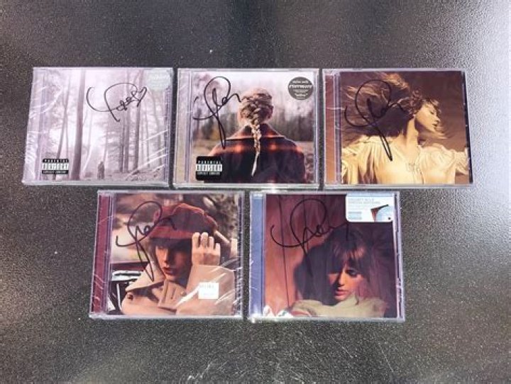 Pre-Fame Taylor Swift CD, Signed by Her, Sells for $12k