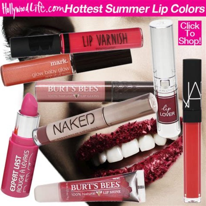 Pretty Lip Colors — Hottest Shades For Summer 2014