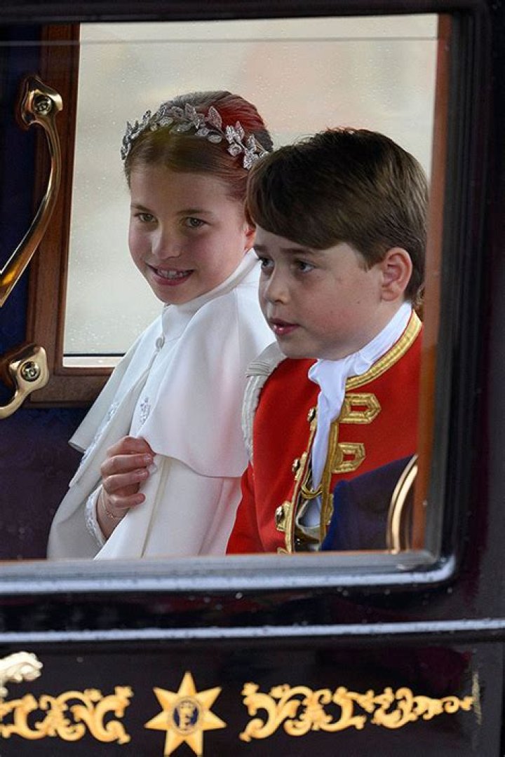 Prince George & Princess Charlotte Curtsy To King Charles At Concert – Hollywood Life
