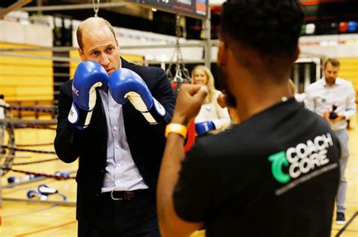 Prince Willam Wears Boxing Gloves At Coach Core Event With Princess Kate: Photos