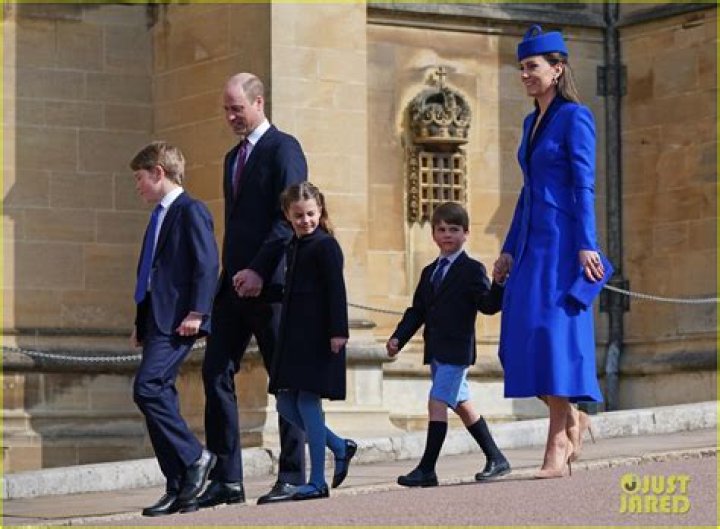 Princes George & Louis Wore Blue Shorts On 1st Day Of School: Photos – Hollywood Life