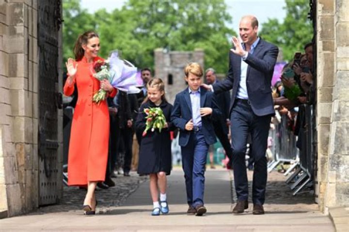 Princess Charlotte, 7, Smiles In Wales To Mark Queen’s Jubilee With Parents & Brother George, 8