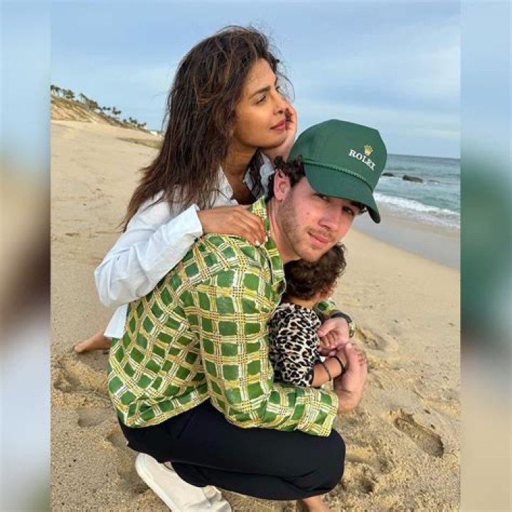 Priyanka Chopra & Nick Jonas Have Beach Day With Daughter – Hollywood Life