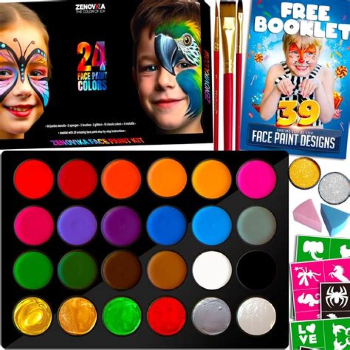 Profesional Face Paint Kit For Only $21 – Hollywood Life