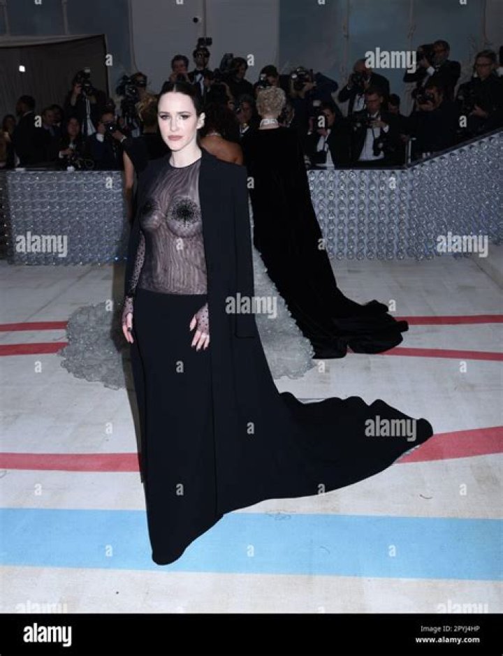 Rachel Brosnahan Wears Open, Midriff Top With Nothing Underneath In Stunning Altuzarra Look—Photo