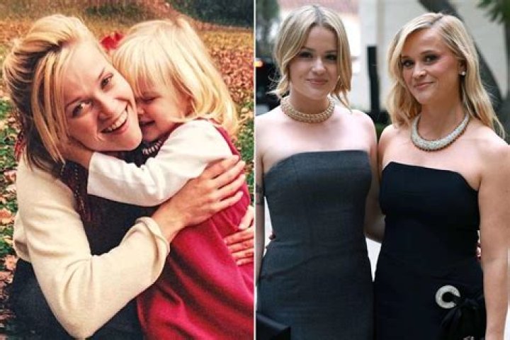 Reese Witherspoon, 43, & Daughter Ava Phillippe, 20, Look Like Twins With Matching Red Lips