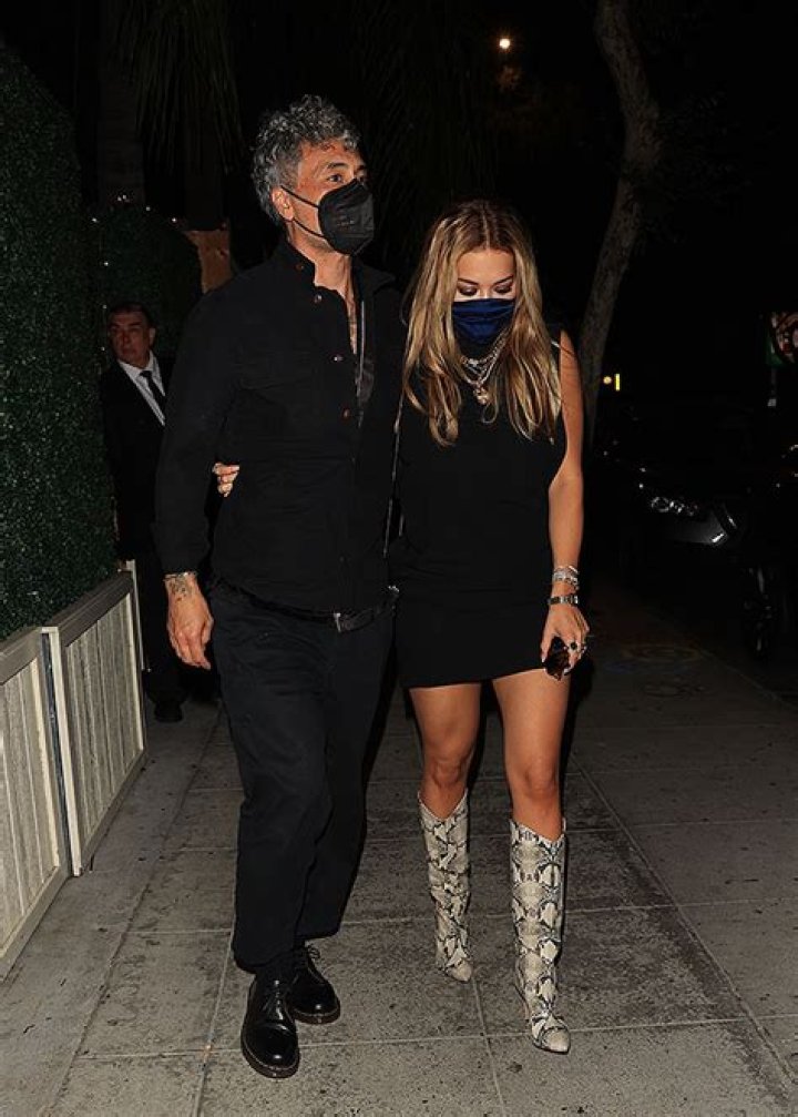 Rita Ora Rocks Sexy LBD & Snakeskin Boots On Romantic Date Night With Boyfriend Taika Waititi