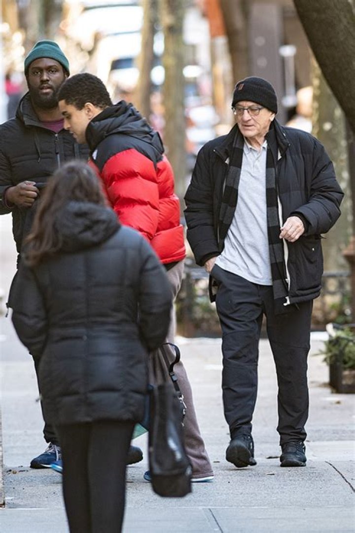 Robert De Niro Steps Out For Rare Outing With 3 Of His Children In NYC — Photos