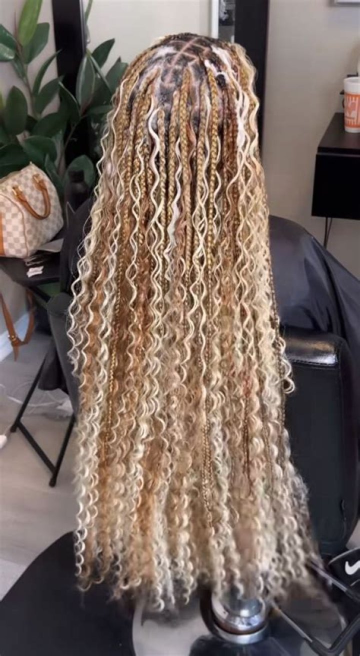 Rocks Long Blonde Braids For Summer – Hollywood Life