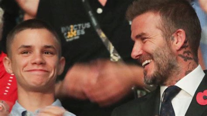 Romeo Beckham Debuts Blonde Hair & Dad David Trolls Him Over Look – Hollywood Life